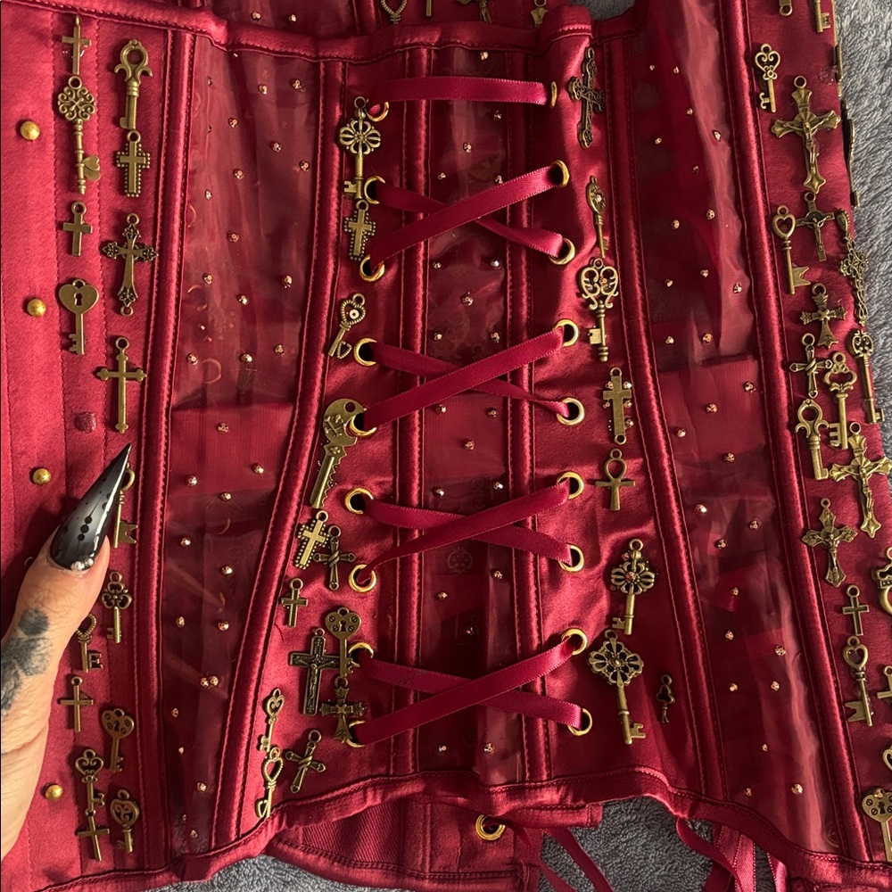 Key waist cinch corset - Picture 3 of 4